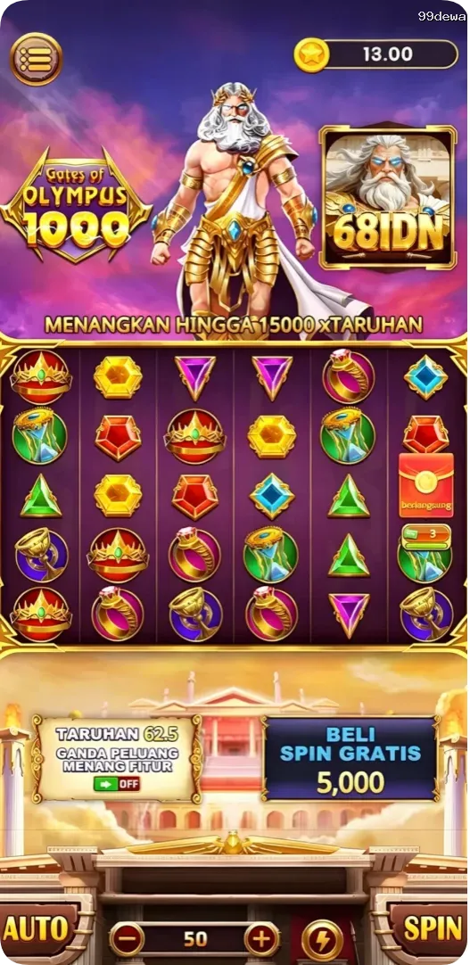99dewa Tangkapan Layar - APK Resmi